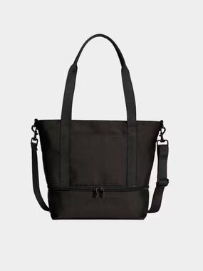NWT Lo & Sons Catalina Day Tote (Deluxe?) Bag 600D Recycled Poly in Onyx Black